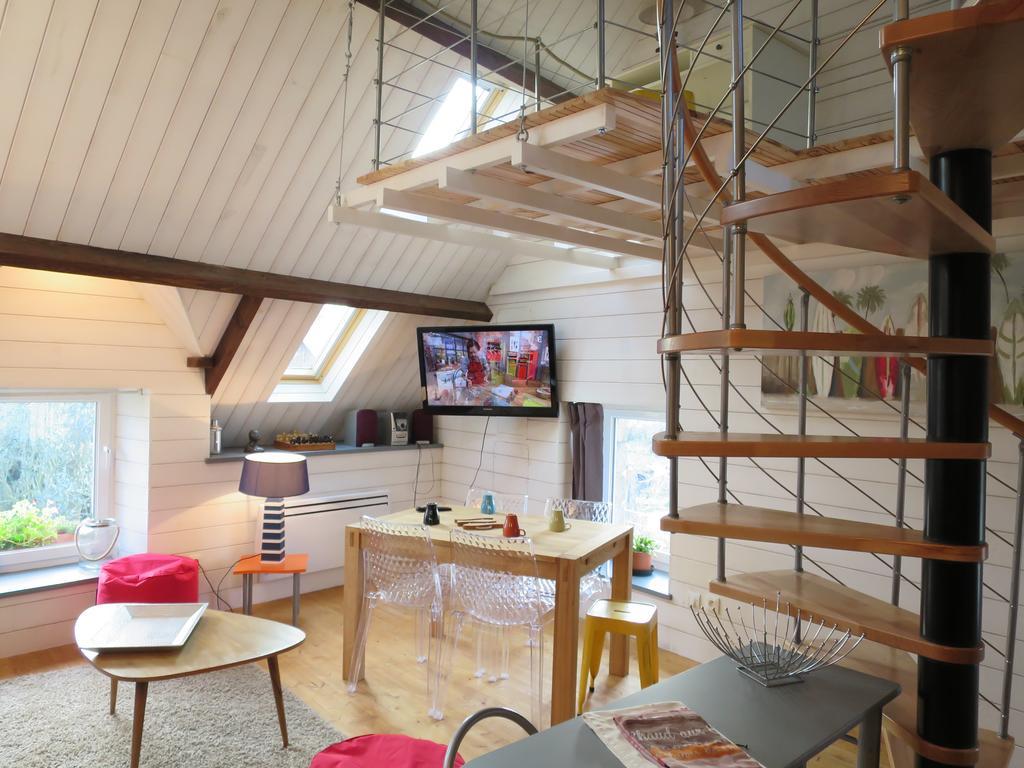 Apartmán Au Coeur De La Baie Le Val-Saint-Père Exteriér fotografie